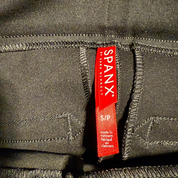 Spanx The Perfect Pant Backseam Skinny Pants Women S Black Stretch Ankle 20251R - Picture 8 of 13